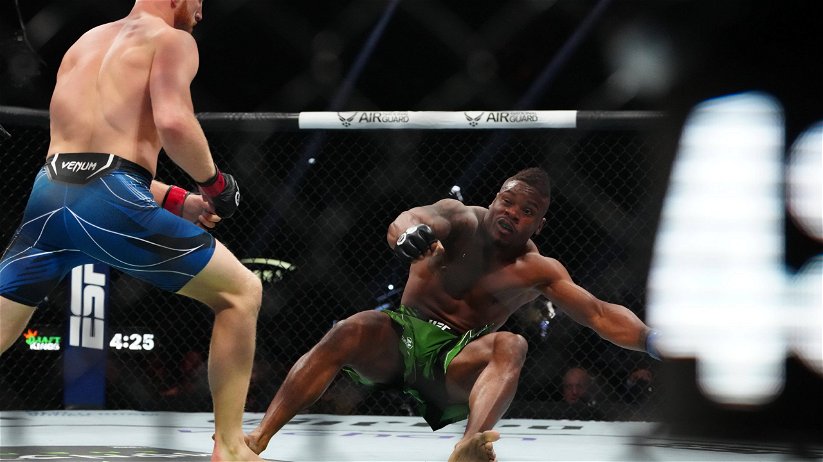 No wrestling needed! Top prospect Bo Nickal gets KO win in just 38 seconds – UFC 290 video