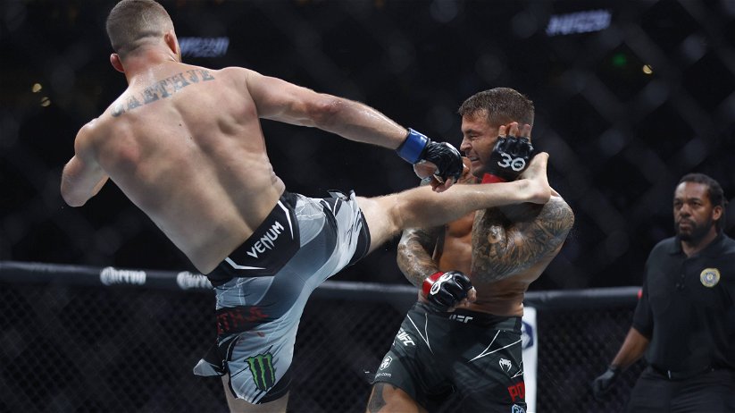 This is how Justin Gaethje knocked out Dustin Poirier at UFC 291