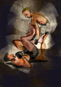 Cory Sandhagen vs TJ Dillashaw leg attack
